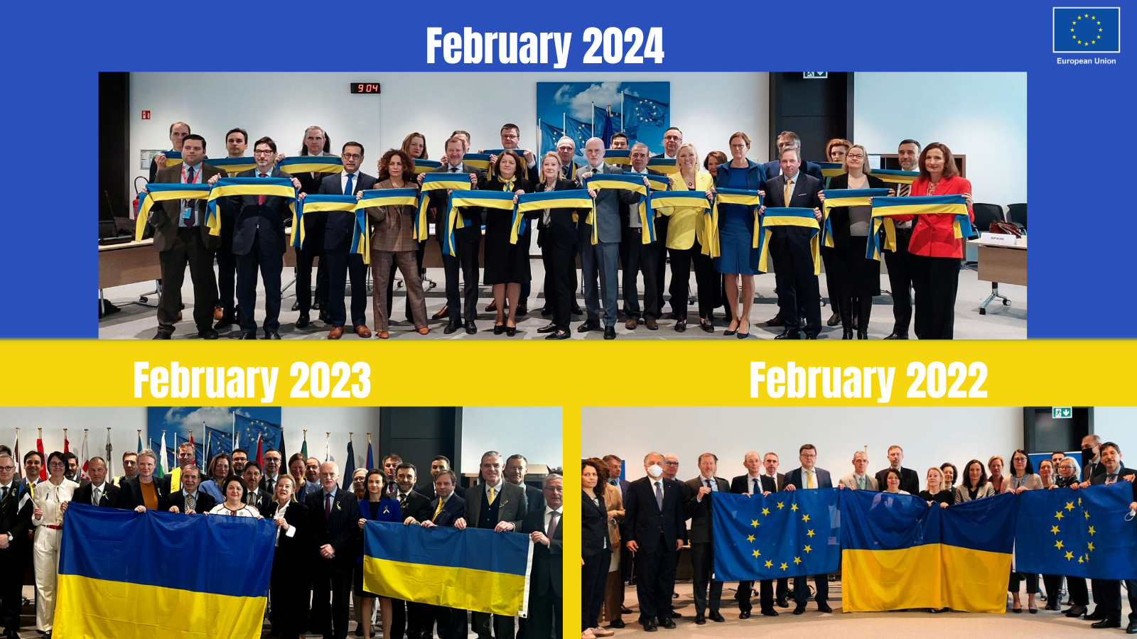EU Ambassadors in Geneva Ukraine solidarity 2022-2024
